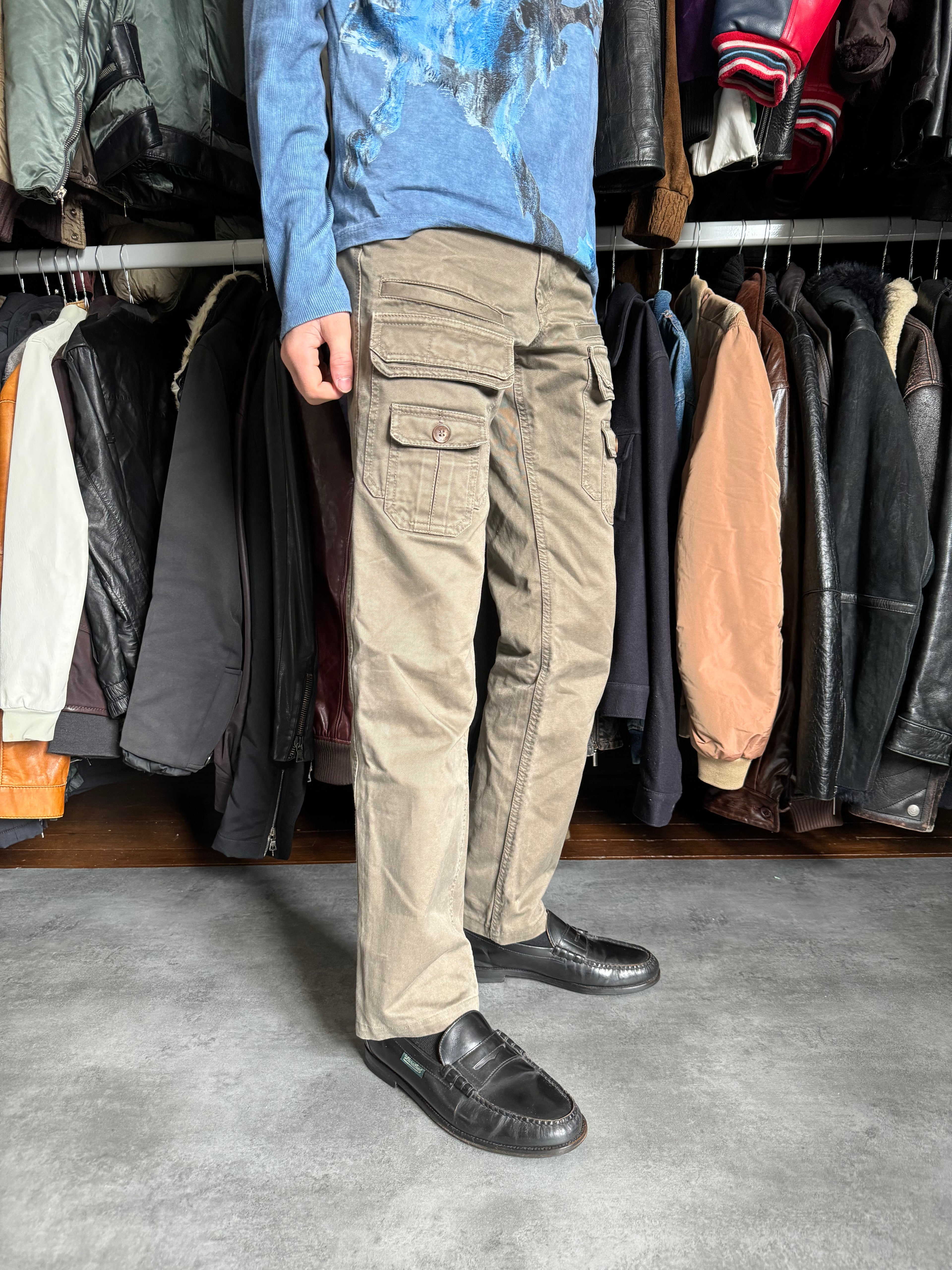 SS2008 Dolce & Gabbana Military Frontal Cargo Pants (S) - 2