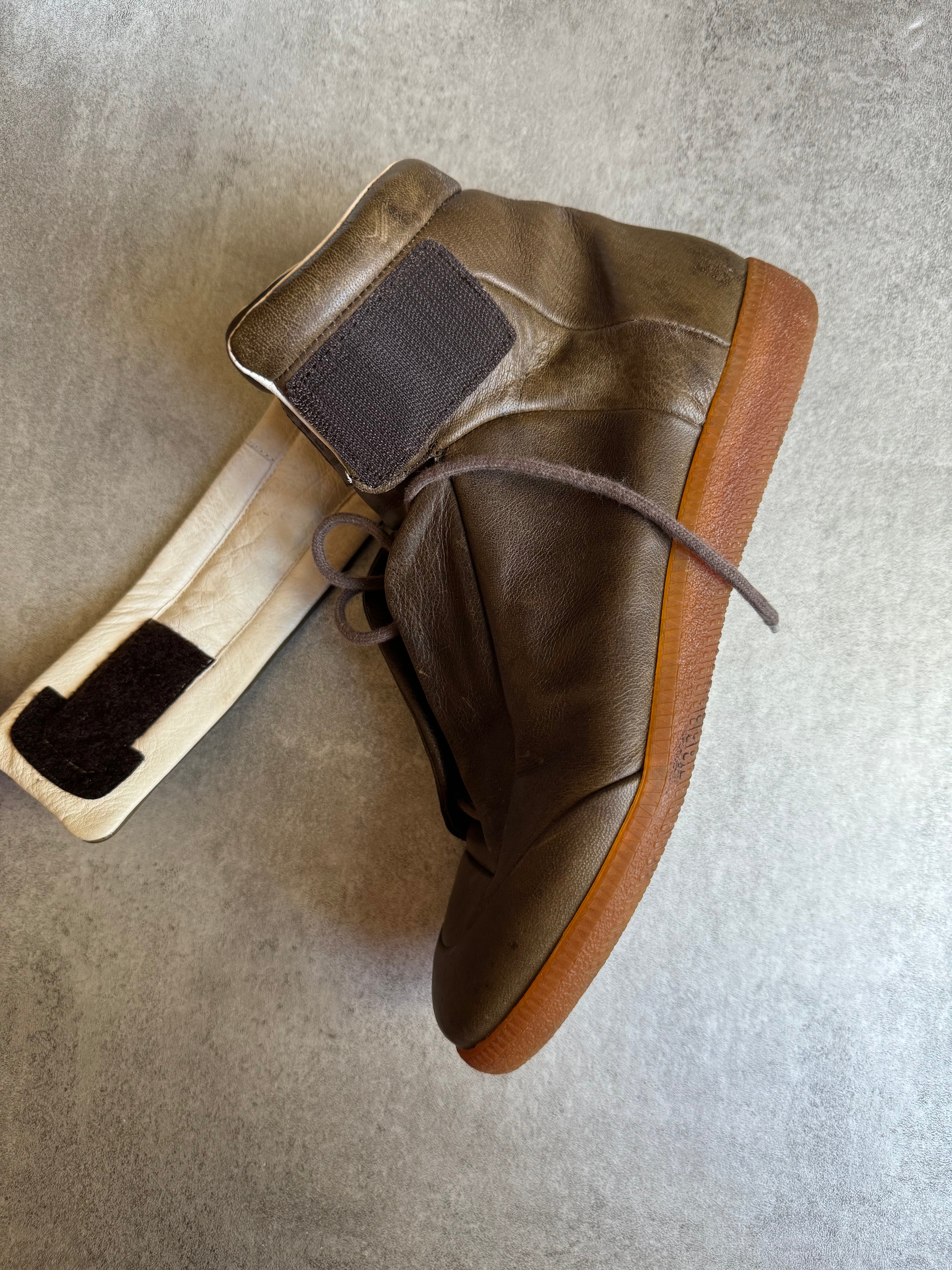 AW2014 Maison Margiela Future High Brown Leather (41) - 9