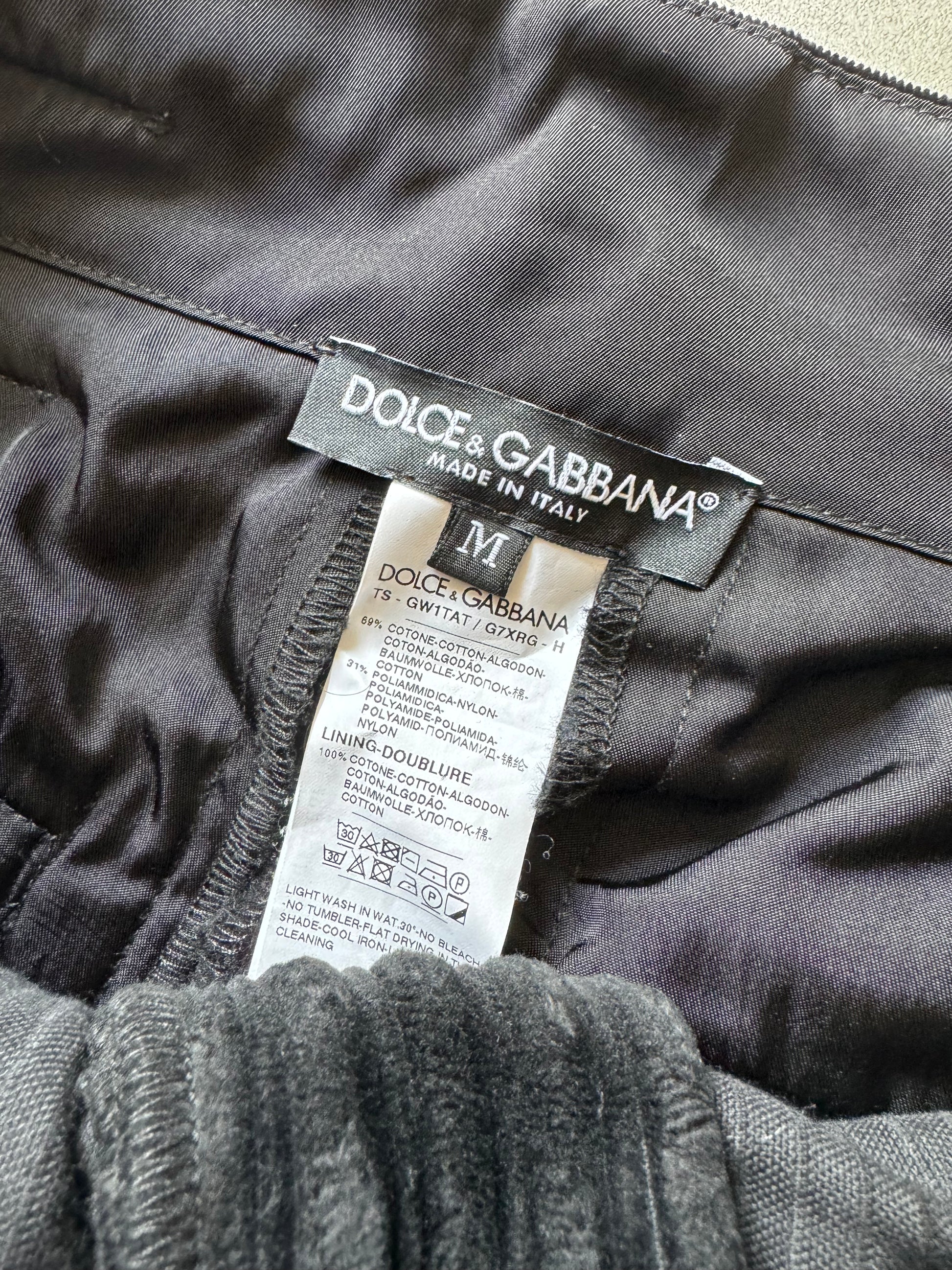 AW2022 Dolce & Gabbana Hybride Smooth Cargo Pure Pants (M) - 8