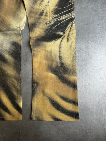 FW2000 Roberto Cavalli Tiger Savage Pants (M) - 4