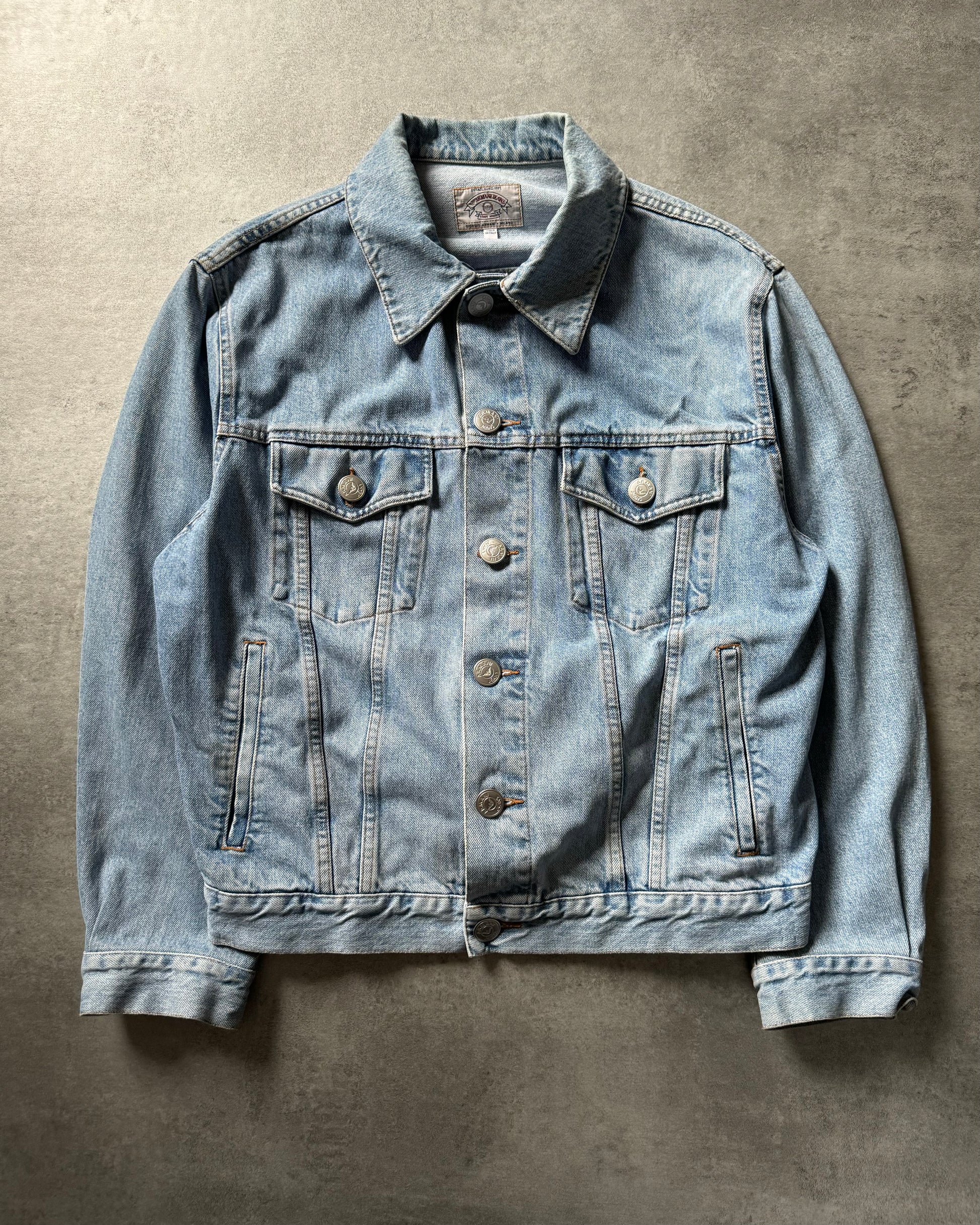 1990s Armani Relaxed Denim Worker Jacket  (L) - 1