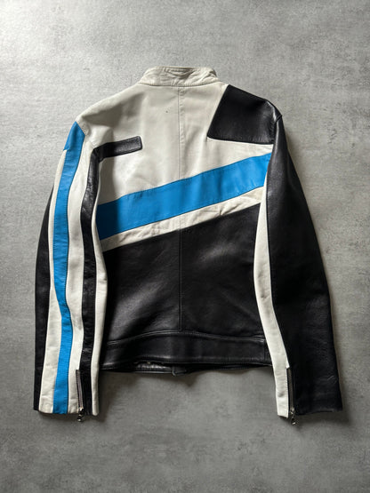 SS2001 Dolce & Gabbana Mythic Runway Biker Leather Jacket (M) - 10