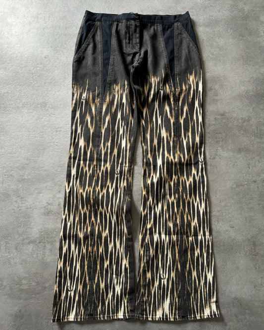 AW2004 Cavalli Relaxed Fire Magma Grey Pants (M) - 1