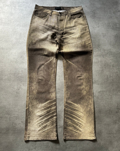 SS2004 Cavalli Faded Brown Sand Desert Pants (M) - 1