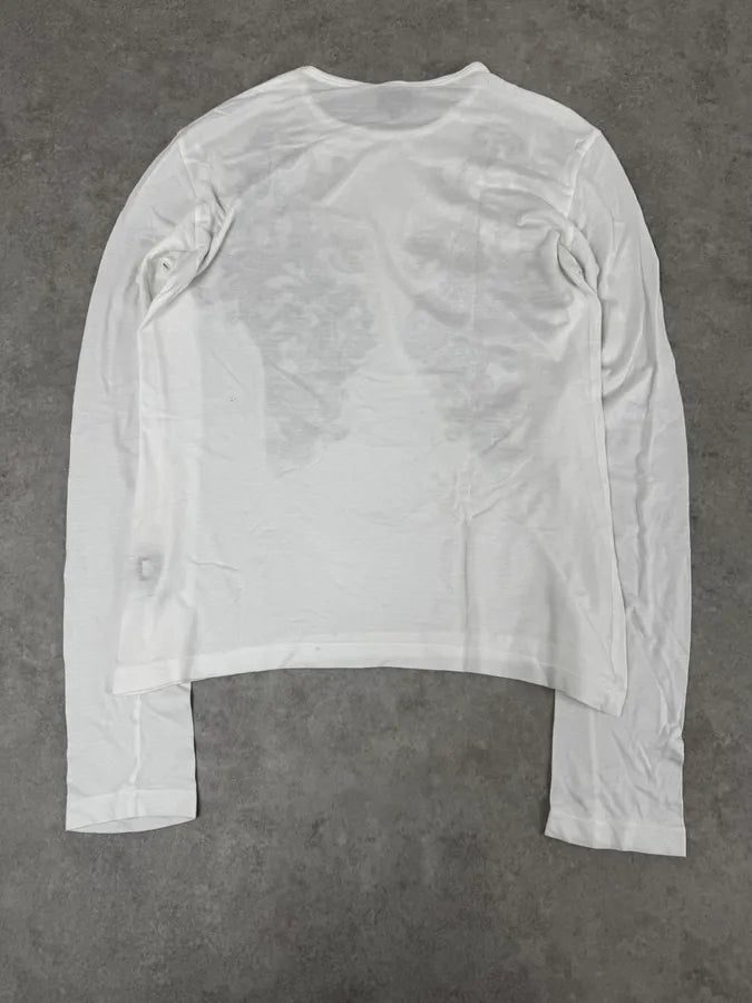 2000s Cavalli Ornament White Longsleeves dbizFSR 3