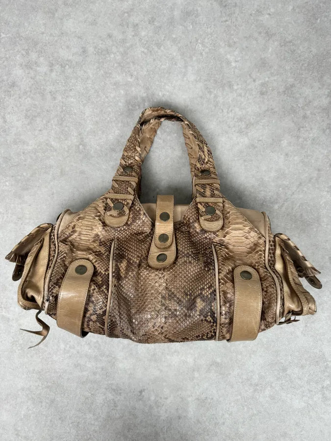 2000 Chloé Silverado Beige Bag fqIfqvN 7