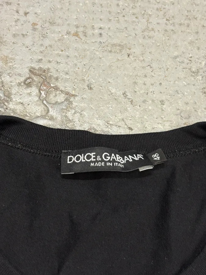 2000 Dolce & Gabbana Scarface Black T-Shirt llMuICV 7