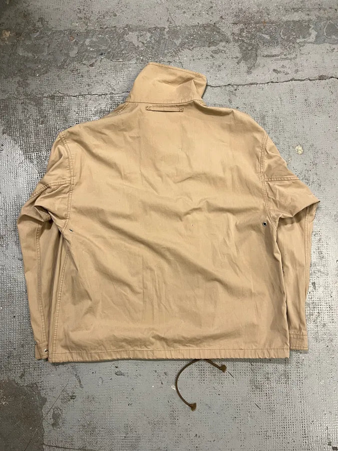 2000 Prada Asymmetrical Zip Contemporary Beige Jacket iASzScX 8
