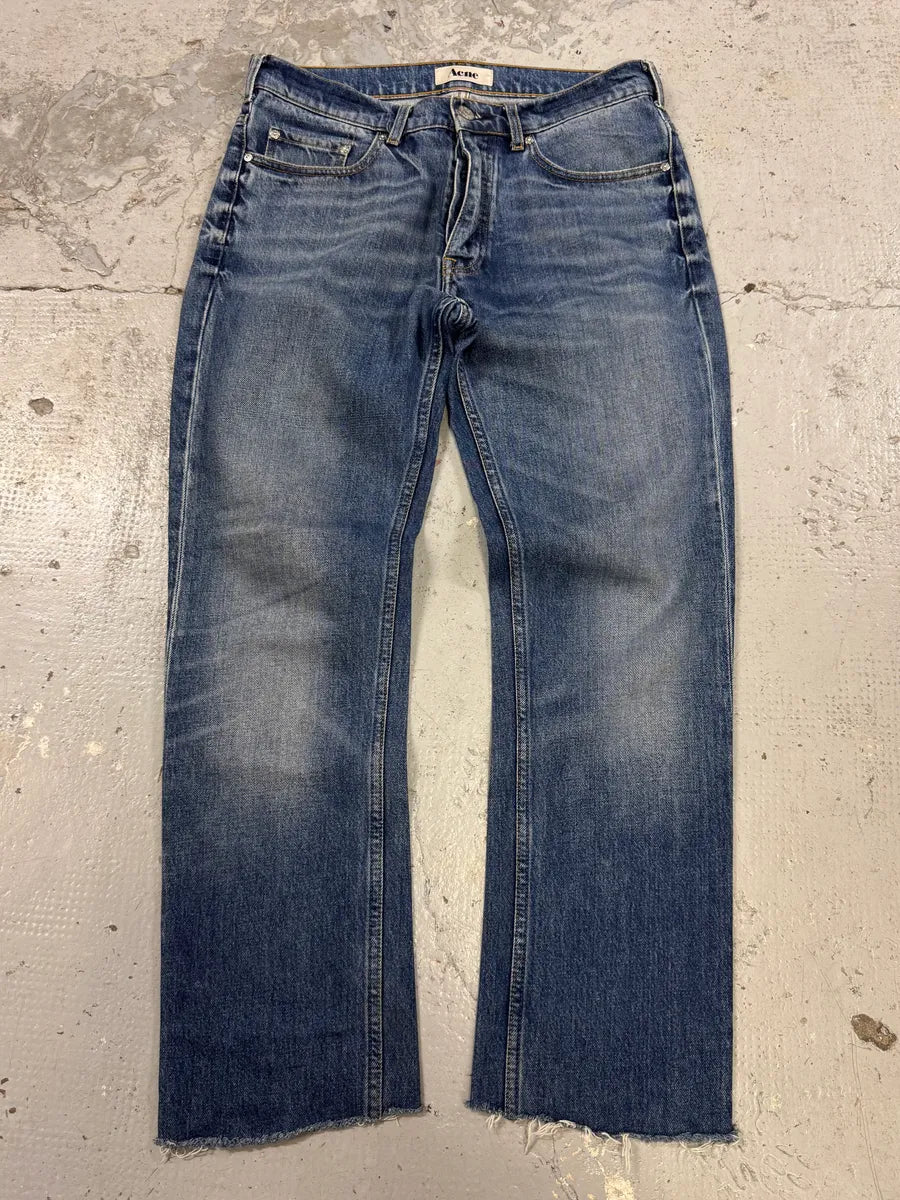 2000s Acne Studios Vintage Blue Denim Jeans vhxWBWk 0