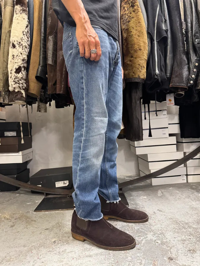 2000s Acne Studios Vintage Blue Denim Jeans vhxWBWk 2