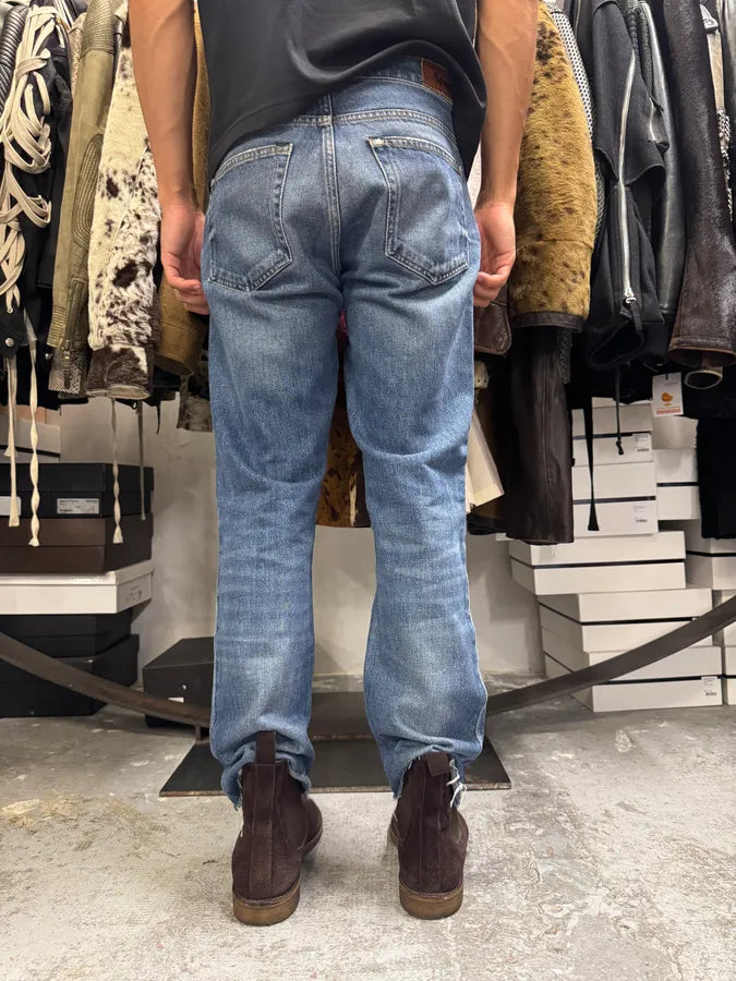 2000s Acne Studios Vintage Blue Denim Jeans vhxWBWk 3