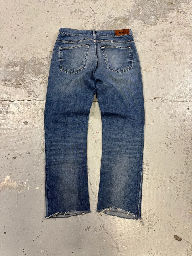 2000s Acne Studios Vintage Blue Denim Jeans vhxWBWk 6