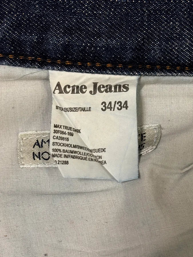 2000s Acne Studios Blue Faded Denim Jeans dsPWglH 10