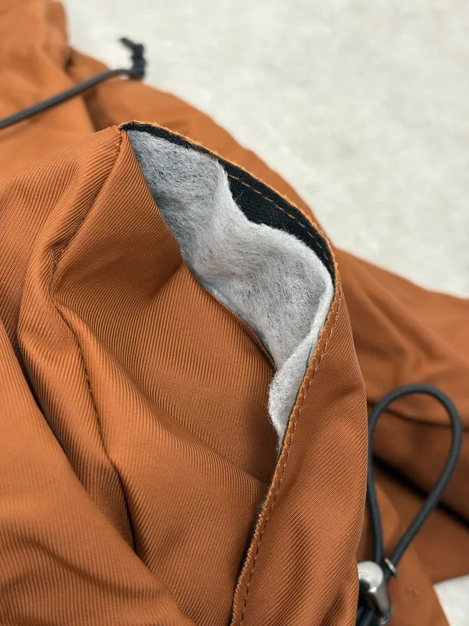 2000s Acne Studios Brown Windbreaker Jacket wxCpFTj 10