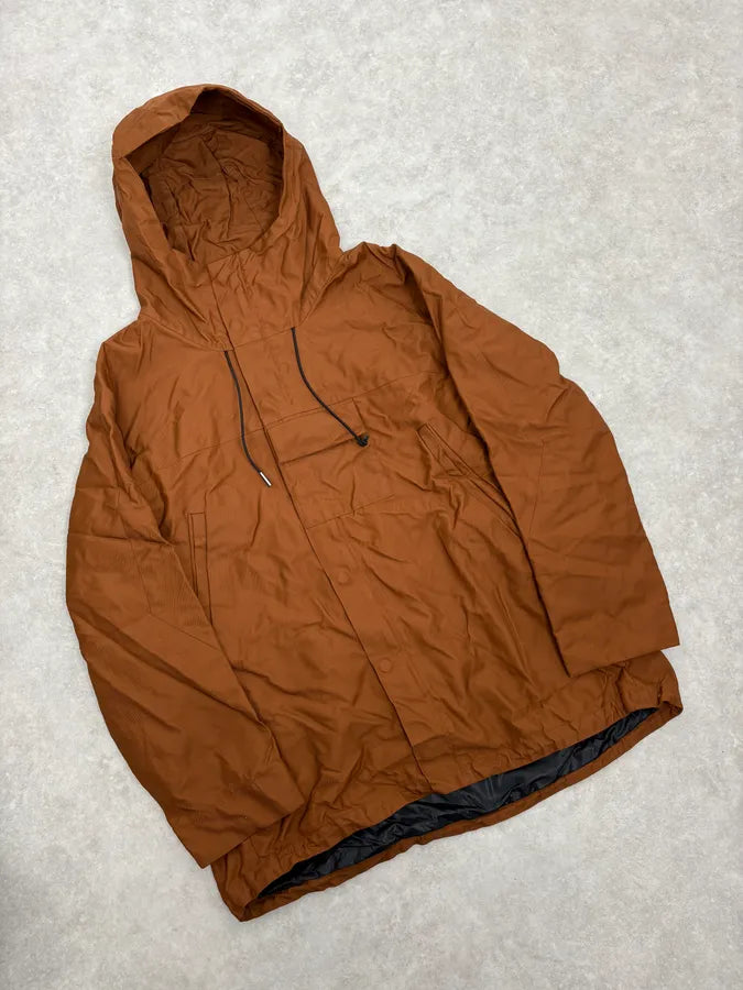 2000s Acne Studios Brown Windbreaker Jacket wxCpFTj 4