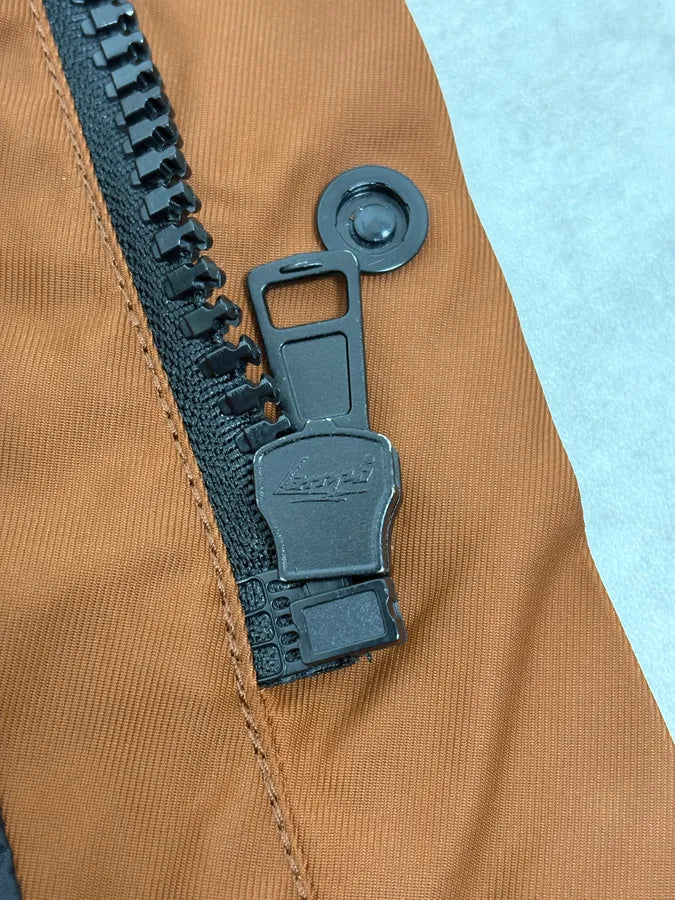 2000s Acne Studios Brown Windbreaker Jacket wxCpFTj 9