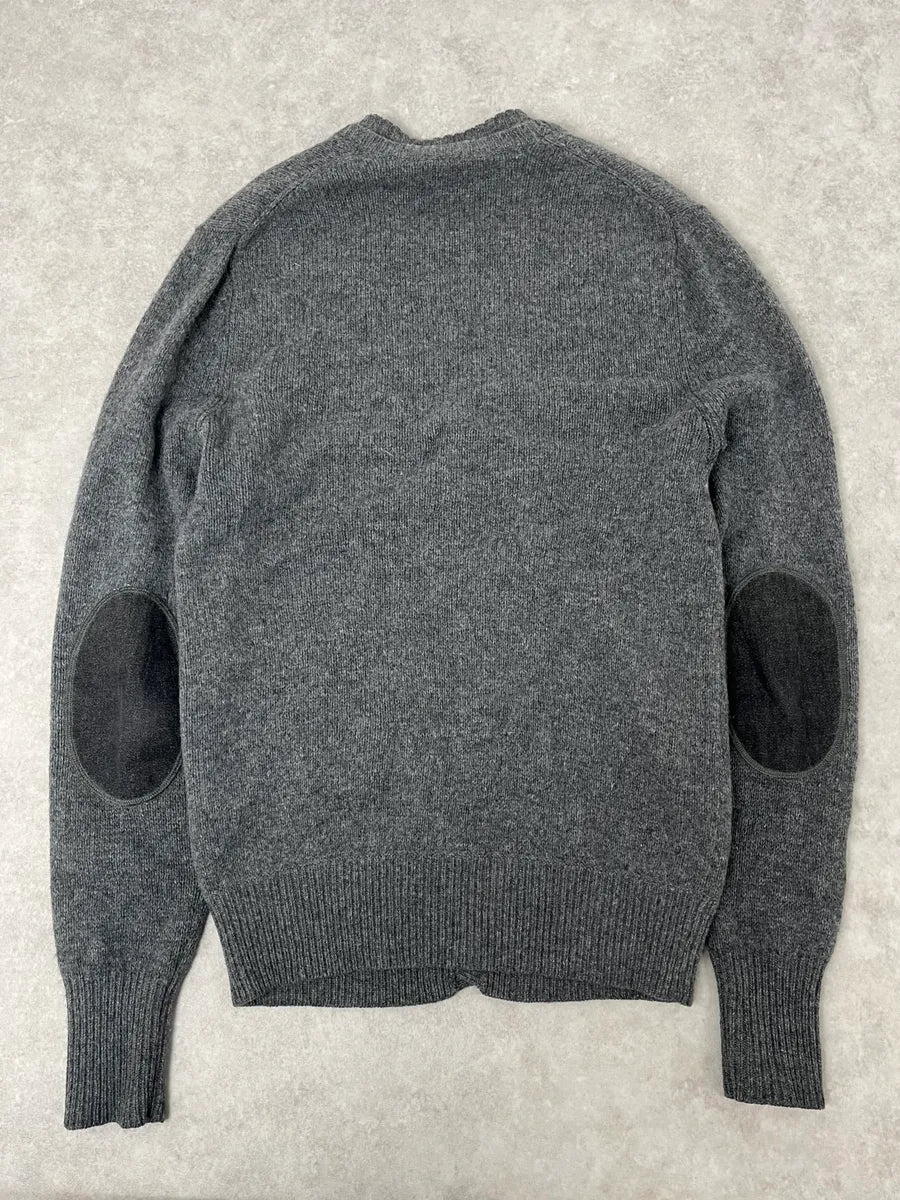 AW2010 Acne Studios Grey Wool Cardigan KhZraJL 5