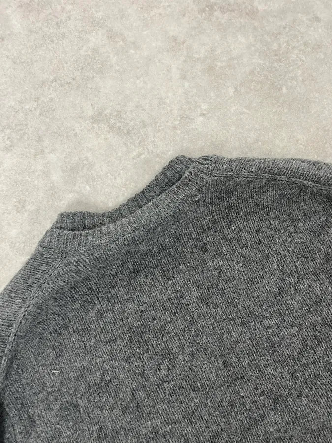 AW2010 Acne Studios Grey Wool Cardigan KhZraJL 6