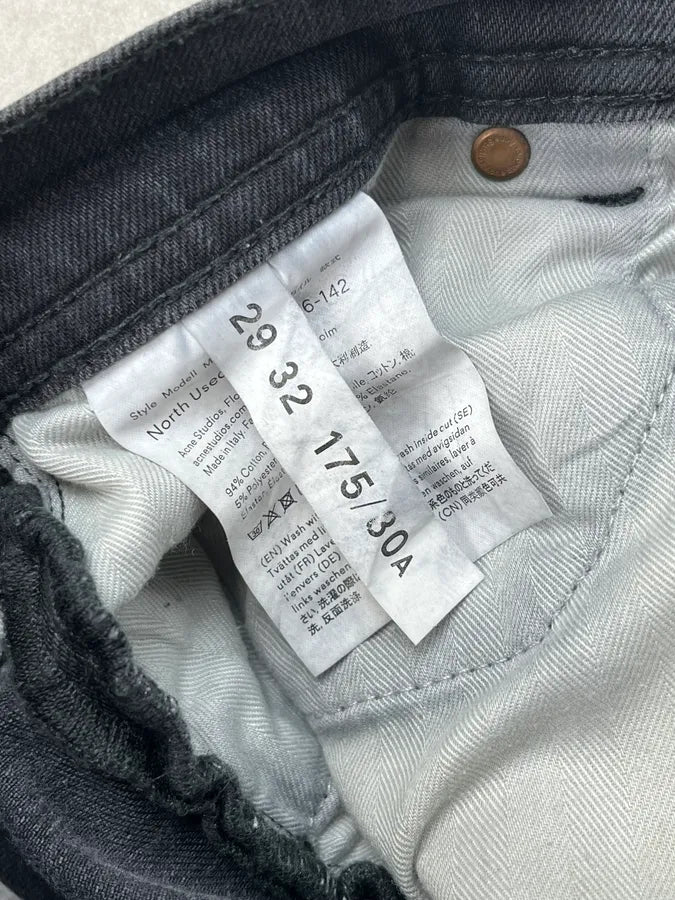 2010s Acne Studios Slim Black Denim Jeans dKinTya 11