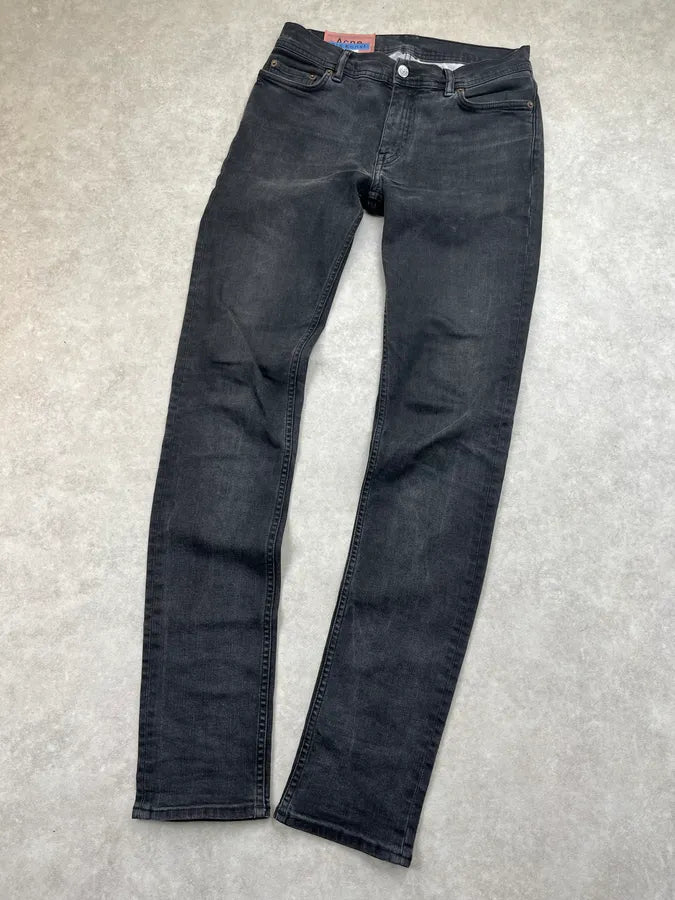 2010s Acne Studios Slim Black Denim Jeans dKinTya 4