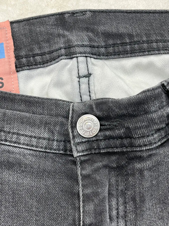 2010s Acne Studios Slim Black Denim Jeans dKinTya 8