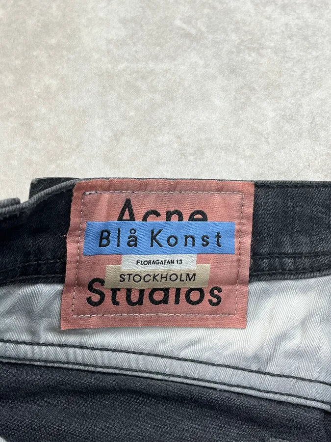 2010s Acne Studios Slim Black Denim Jeans dKinTya 9