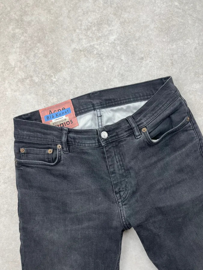 2010s Acne Studios Slim Black Denim Jeans dKinTya 5