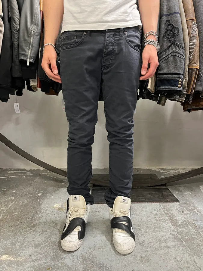 2000s Acne Studios Slim Faded Black Jeans Wmovnud 1