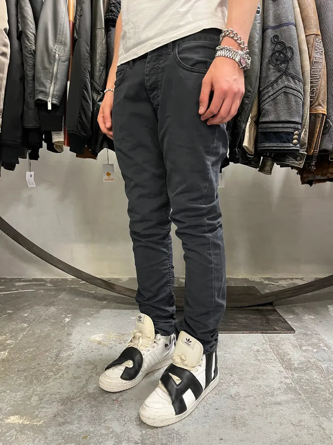 2000s Acne Studios Slim Faded Black Jeans Wmovnud 2
