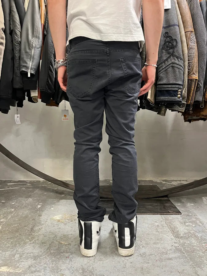 2000s Acne Studios Slim Faded Black Jeans Wmovnud 3