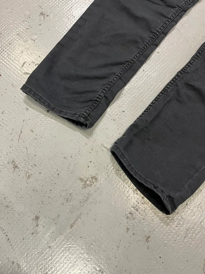 2000s Acne Studios Slim Faded Black Jeans Wmovnud 6