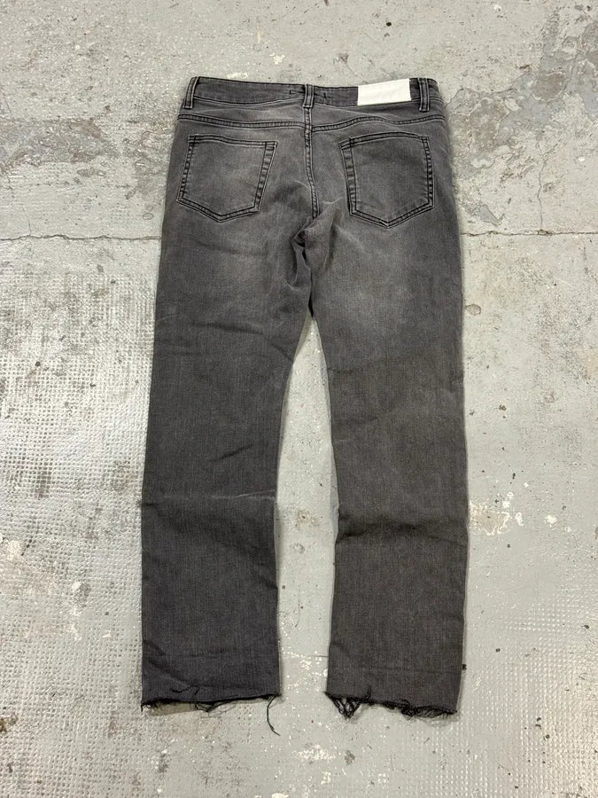 2000s Acne Studios Slim Grey Faded Denim Jeans OtrIseT 6