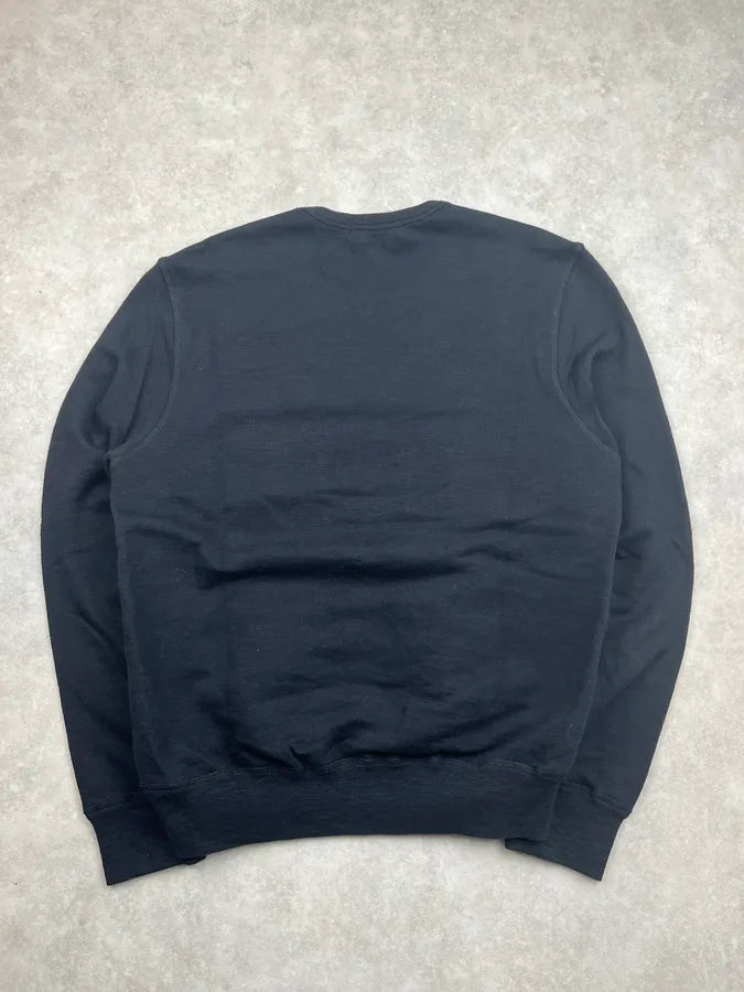 SS2014 Alexander McQueen Black Metallic Stripe Sweater bitcPec 6