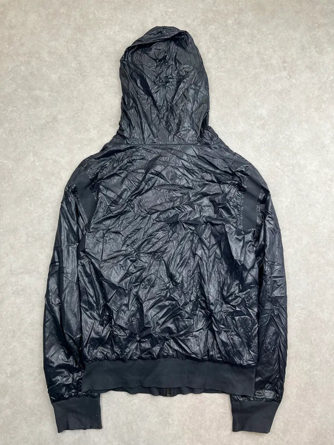 2009 Alexander McQueen x Puma Dark Blue Nylon Hooded Light Jacket WAWLSvU 4