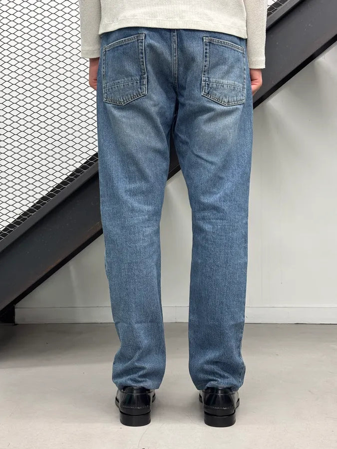 2010s Alexander McQueen Blue Denim Distressed Jeans euNaRyA 3