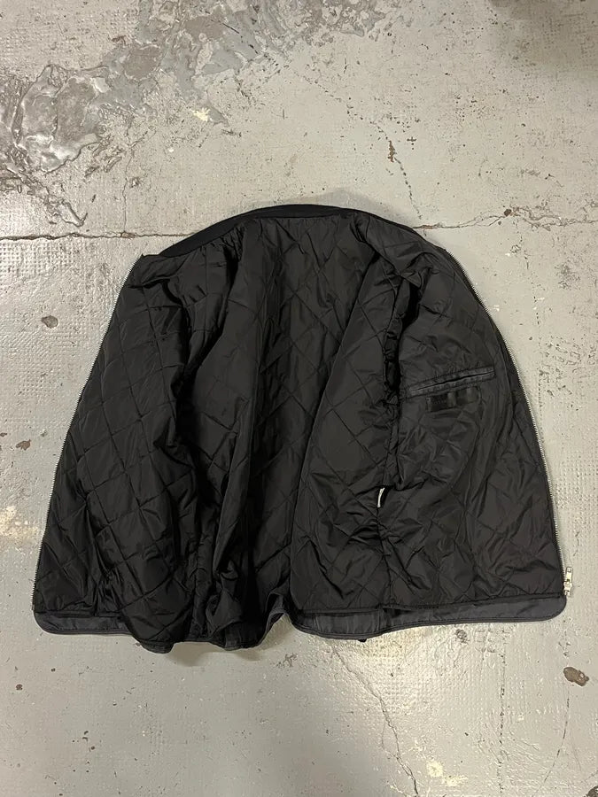 2000s Alexander McQueen Signature Navy Bomber Jacket FIdqKTm 7