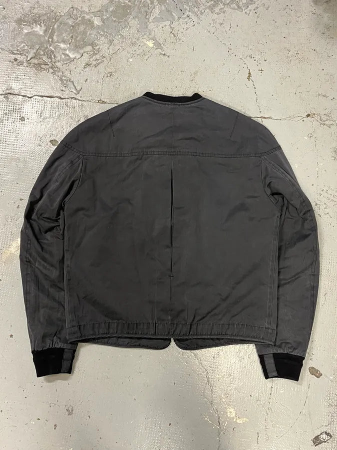 2000s Alexander McQueen Signature Navy Bomber Jacket FIdqKTm 5