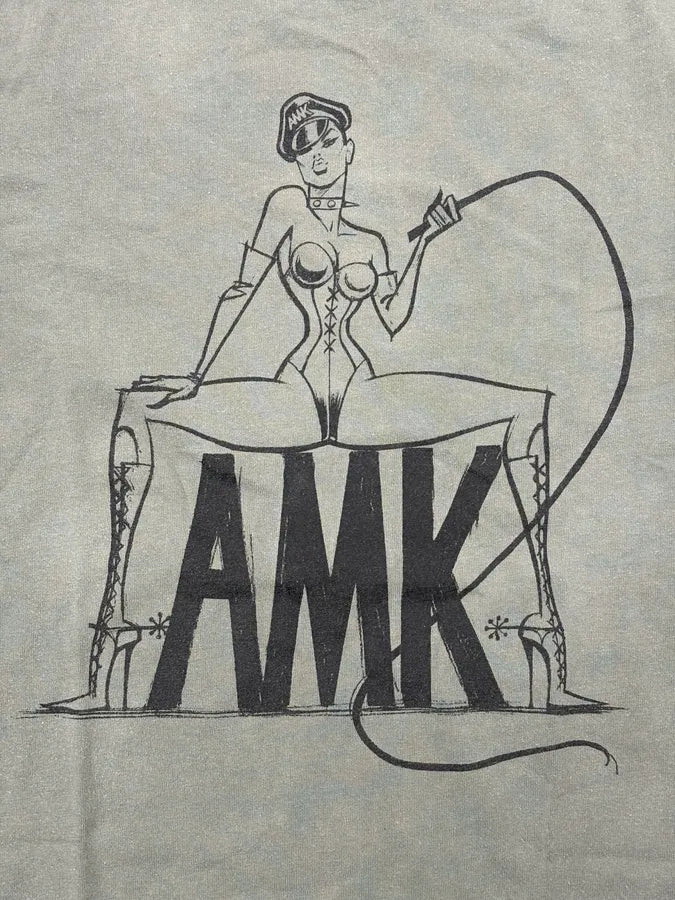 2000s Andrew Mackenzie Grey Dominant Sexy Lady T-Shirt hpbEbhf 5