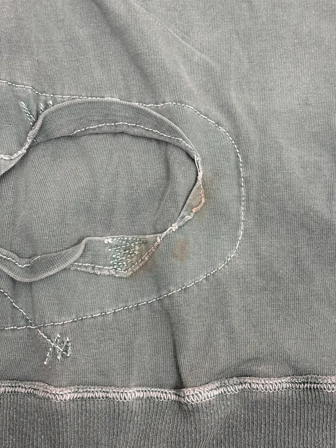 2000s Andrew Mackenzie Khaki Reworked Sweater iWjvxky 6