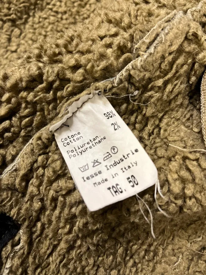 2000s Archive Grey Velvet Zip-up Fur Jacket aPLJpvN 11