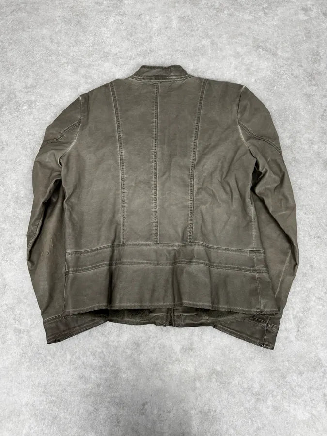 2000s Archive Khaki Napoleon Officier Military Jacket ofGNKBJ 3