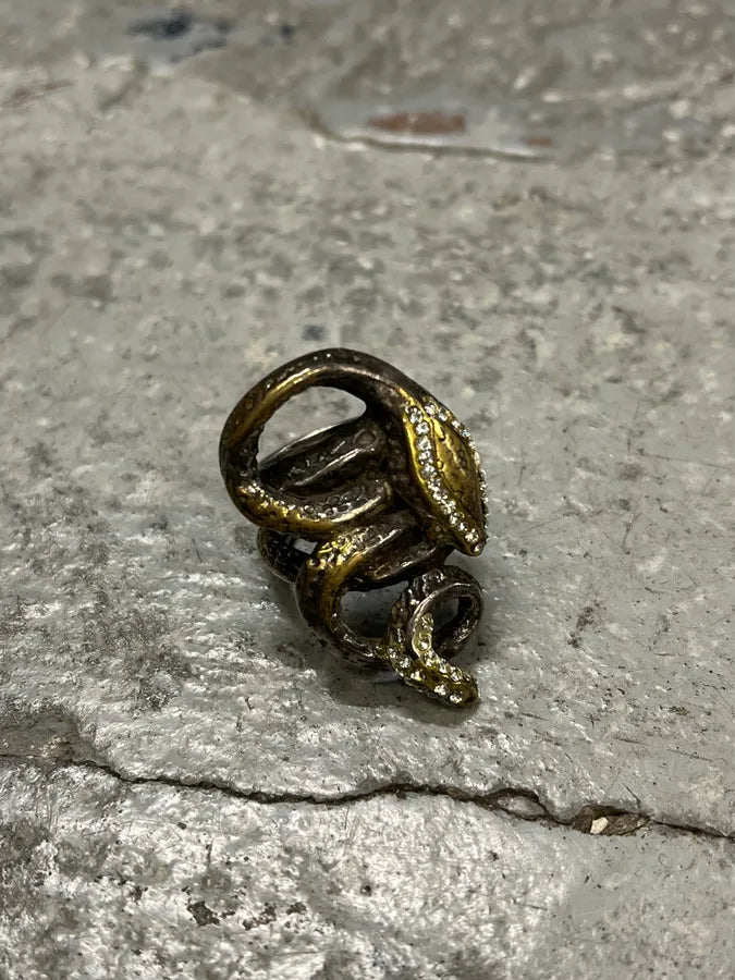 2000s Archive Snake Ring plPJjom 3