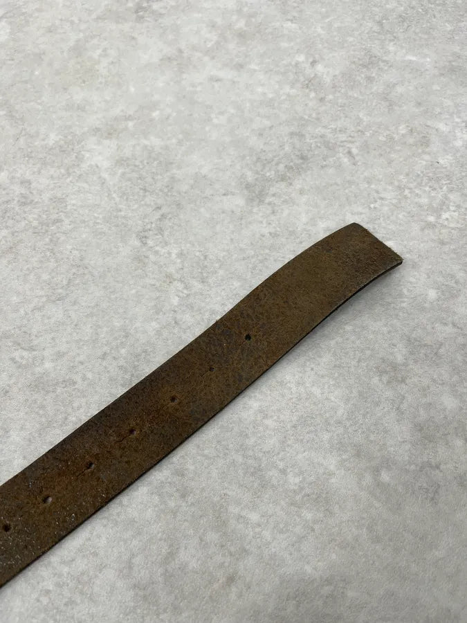 2000s Armani AJ Brown Leather Belt ehFPHpH 5