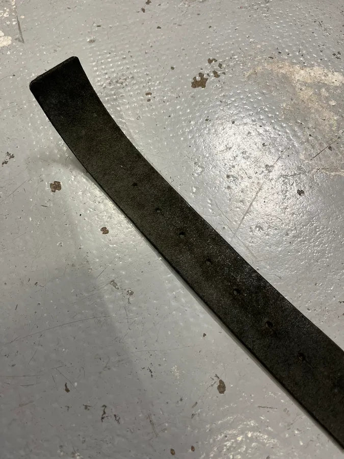 2000s Armani AJ Brut Buckle Black Leather Belt LpDWjoW 8