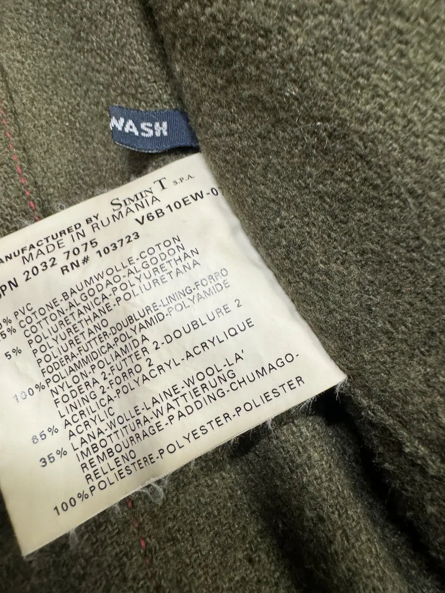 2000s Armani AJ Classic Biker Leather Jacket (M) 7