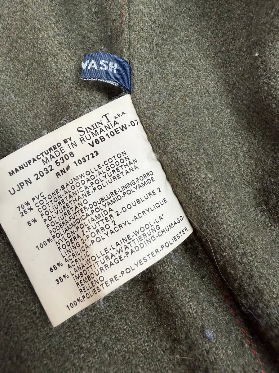 2000s Armani AJ Dark Biker Leather Jacket kBPaFKQ 9