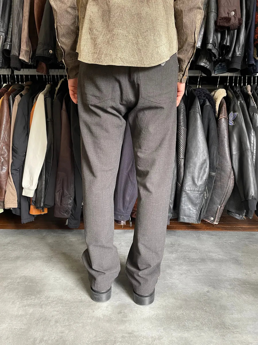 2010s Armani Anthracite Grey Cozy Light  Pants KJjrdpj 1