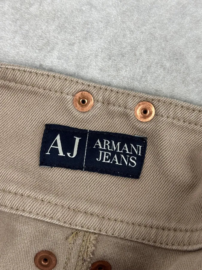 2010s Armani Beige Cargo Trompe LOeil Shoulder Bag UlEMTIy 11