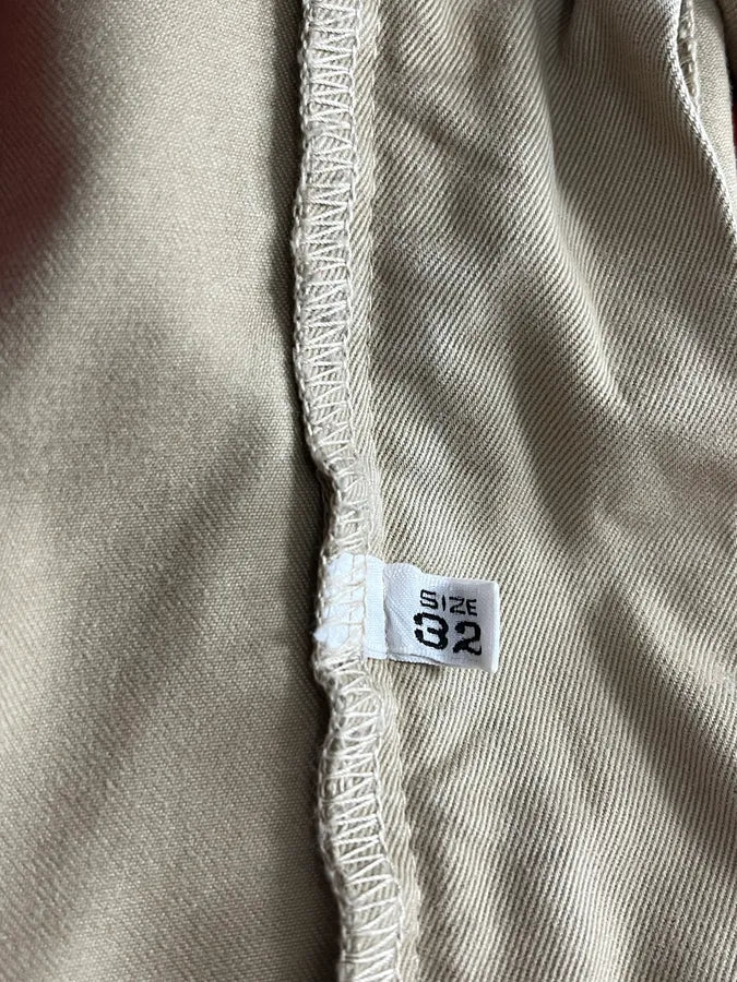 2000s Armani Beige Cozy Flared Pants rEAUBln 9