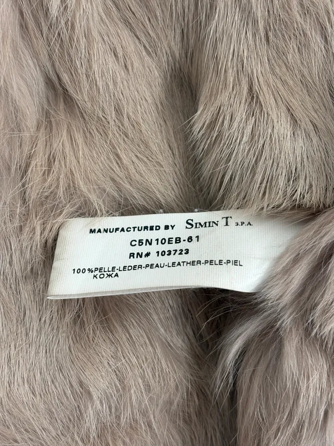 2000s Armani Beige Fur Lined Leather Jacket qBlLdqZ 10